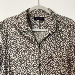 All Saints animal print shirt